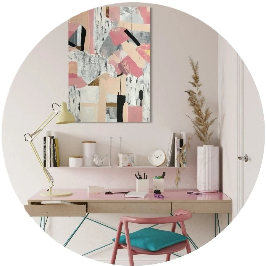 Egyedi absztrakt festmény rendelésre – Rácz Lili Art